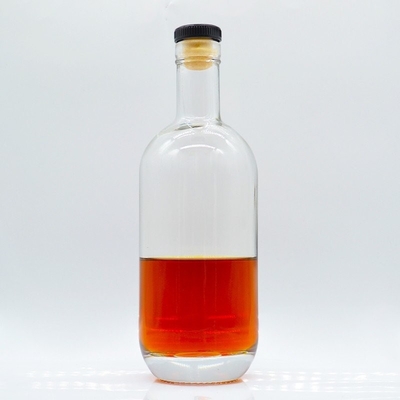 Bouteilles de whisky alcoolisé sur mesure et bouteilles de vodka en liège avec cylindre de silex supplémentaire