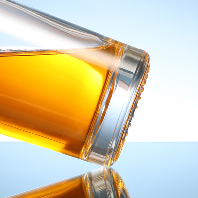 Décal Processus profond Super Flint Glass 750 ml Bouteille de verre de cognac et de gin faite de design
