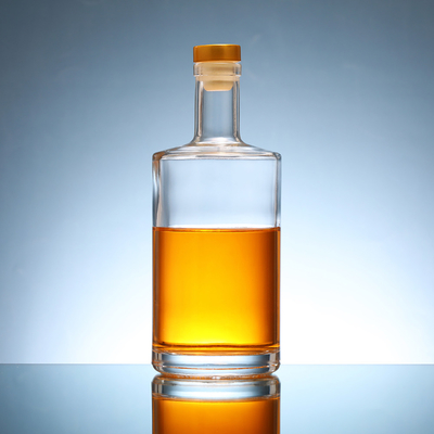 50 ml 100 ml 200 ml 500 ml 750 ml Bouteille en verre Baijiu de luxe Bouteille de whisky Gin pour boisson