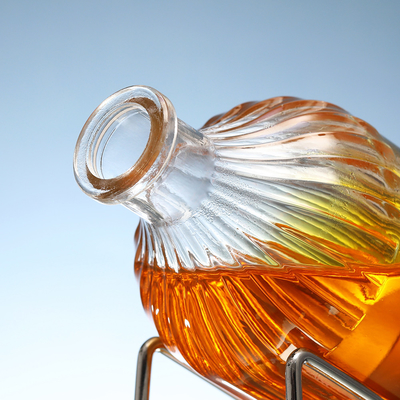 Bienvenue OEM 500 ml et 750 ml bouteille de verre de vodka pour le paiement Terme T / T Paypal Western Union