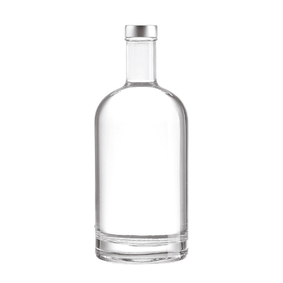 Bouteille de liège ronde personnalisée pour tequila liqueur whisky 1L 750ml 700ml 500ml 34oz Capacité