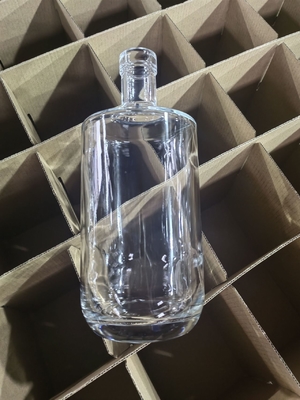 Bouteille de liège ronde personnalisée pour tequila liqueur whisky 1L 750ml 700ml 500ml 34oz Capacité