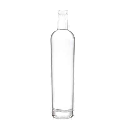 Liquore vide clair 750 ml Bouteilles de vin en verre 700 ml Fabriquées avec du matériau en verre Super Flint