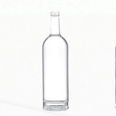 Liquore vide clair 750 ml Bouteilles de vin en verre 700 ml Fabriquées avec du matériau en verre Super Flint