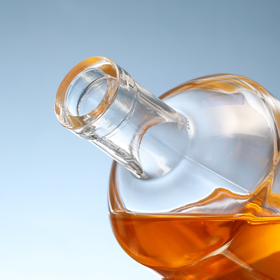700 ml 200 ml 500 ml 1 litre Bouteilles de bouteille en verre Vodka pour le stockage du champagne clair