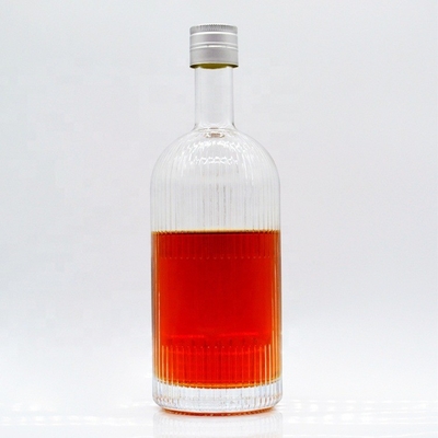 375 ml 500 ml 700 ml 750 ml 1000 ml Bouteilles de verre transparentes et vides pour les spiritueux