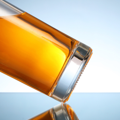 Bouteille en verre Super Flint pour boissons alcoolisées Tailles personnalisées T/T Paypal Western Union