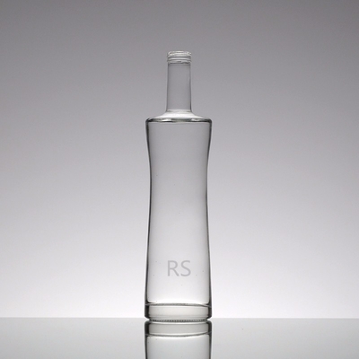 Autres glaçons profonds de procédé Matériau en verre à haute teneur en silex Bouteille en verre de cognac 750 ml/1000 ml/1L