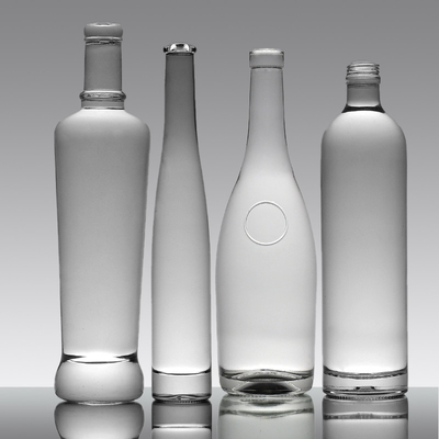 Bouteille en verre à haute teneur en borosilicate pour le café et les boissons 750 ml/700 ml Bouteille de liqueur vide