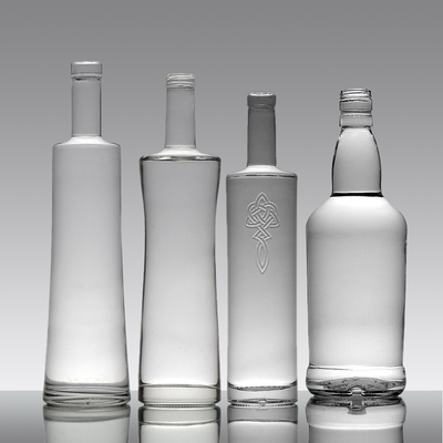 Bouteille en verre à haute teneur en borosilicate pour le café et les boissons 750 ml/700 ml Bouteille de liqueur vide