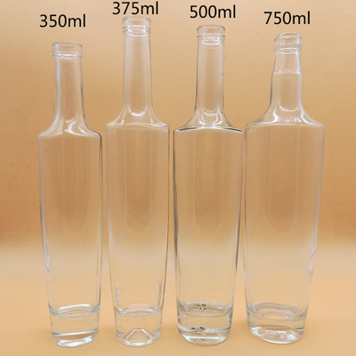 Bouteilles en verre Bellissima transparentes de 375 ml parfaites pour les solutions d'emballage de boissons