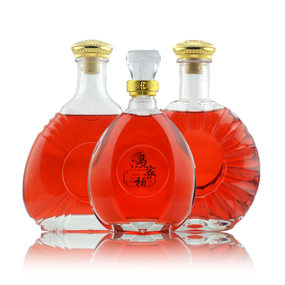 Bouteilles en verre pour alcool 500 ml 750 ml
