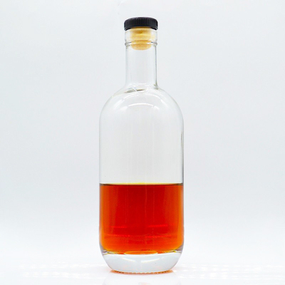 Super Flint 700 ml Bouteille de verre liquide vide clair FOB Délai de paiement T/T Délai de paiement