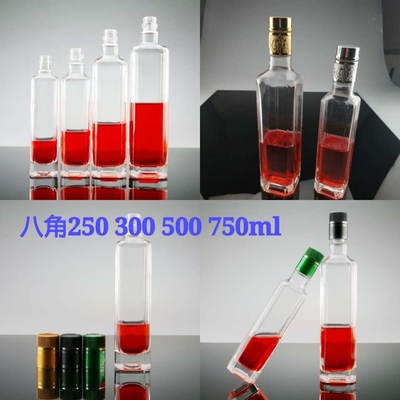 Bouteilles d'alcool imprimées à l'écran pour la vodka, le whisky et le rhum de 100 ml/750 ml
