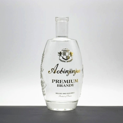 750 ml bouteille de verre pour le matériel de verre de super-friture