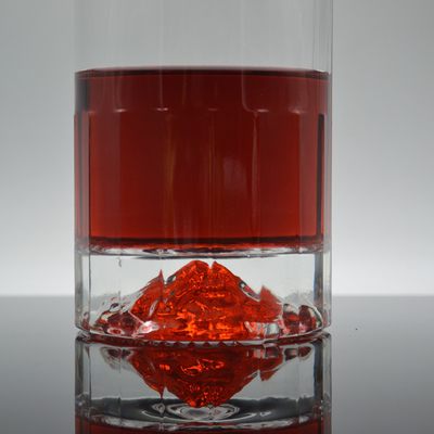 Acceptable OEM/ODM 750 ml bouteilles de vin en verre transparent avec matériau en verre super-flin