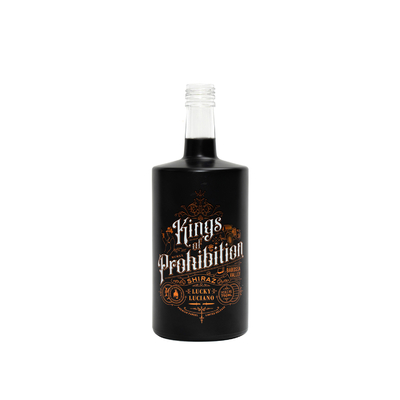 375 ml/700 ml/750 ml Peinture noire claire Bouteille de verre vide pour glace Liquore spiritueux Vodka Gin au rhum