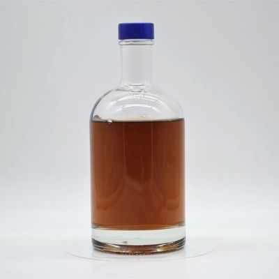 Base Vente de bouteilles de whisky en verre de 750 ml avec surface de manipulation d'impression par écran
