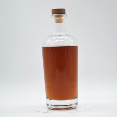 Base Vente de bouteilles de whisky en verre de 750 ml avec surface de manipulation d'impression par écran