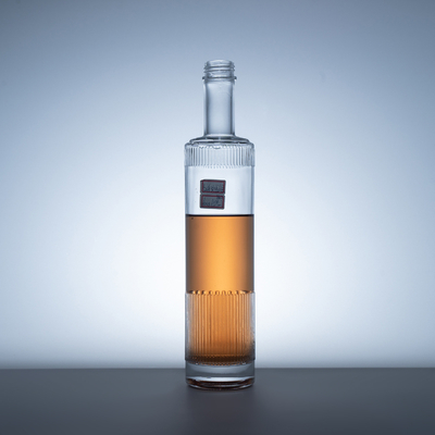 1 litre de whisky verre vodka bouteille vide spiritueux bouteille 375ml 500ml 750ml avec couvercle de liège