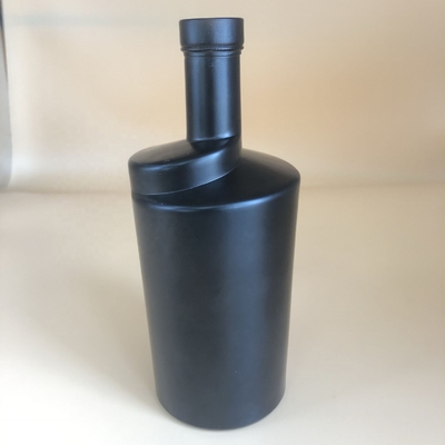 Gin noir mat Miel Boisson alcoolisée Champagne Bouteille en verre 250 ml 375 ml 1000 ml