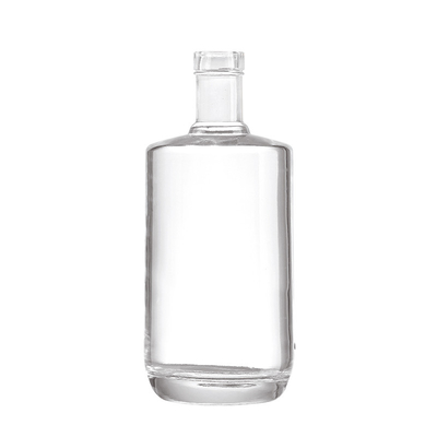 Bouteilles en verre de luxe de Tequila Alcool Super Flint 275ml 700ml 750ml avec gravure à l'intérieur