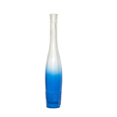 Black Vodka Gin 250 ml Juice vide Bouteille en verre carré avec étiquette or Champagne personnalisé