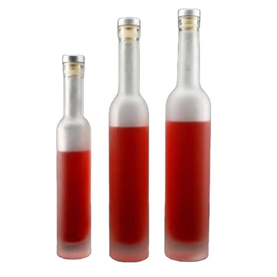 375 ml 500 ml 700 ml Boisson VODKA Bouteille en verre électroplatée pour l' huile de cuisson