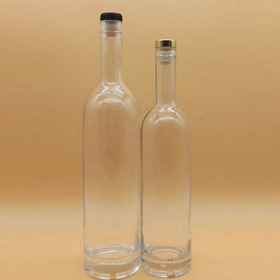 Cube Patron Rum Tequila Boisson en bouteille de verre de 750 ml avec des spiritueux de peinture blanche
