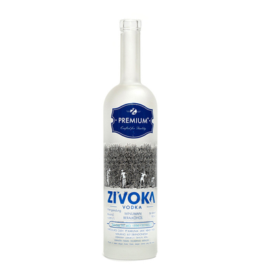 Bouteille à base de verre Super Flint Bouteille vide de whisky sur mesure Bouteille en verre de vin 500/750 ml