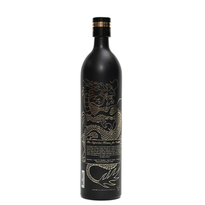 Bouteille à base de verre Super Flint Bouteille vide de whisky sur mesure Bouteille en verre de vin 500/750 ml