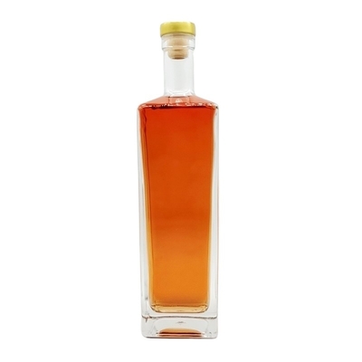 Bouteille en verre personnalisée de 750 ml pour le champagne, le gin, la vodka et le brandy