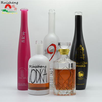Bouteilles en verre de vodka XO Super Flint pour alcool