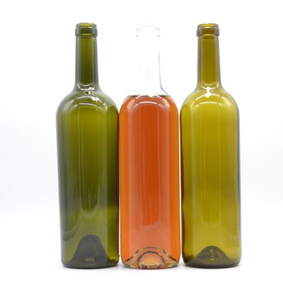 Bouteille en verre pour whisky brandy vodka matériau du corps congelé en verre