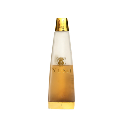 Bouteille en verre cristallin blanc avec type d'étanchéité