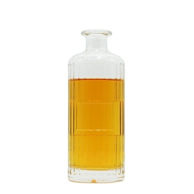 Des bouteilles en verre de super flint pour la vodka à la tequila 750 ml