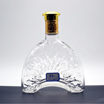 Bouteilles de verre vides de 1 litre de 50 cl 700 ml pour le rhum, le whisky, la vodka, le champagne et le cognac
