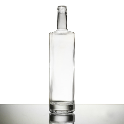 Matériau du collier Matériau du verre Super Flint Liquor Alcool Vodka Whisky Bouteille en verre