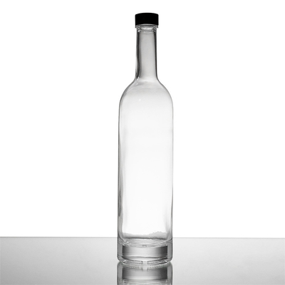 Matériau du collier Matériau du verre Super Flint Liquor Alcool Vodka Whisky Bouteille en verre