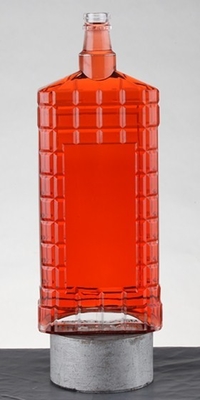 Matériau en verre Super Flint Bouteille en verre de brandy pour alcool sur mesure 700 ml