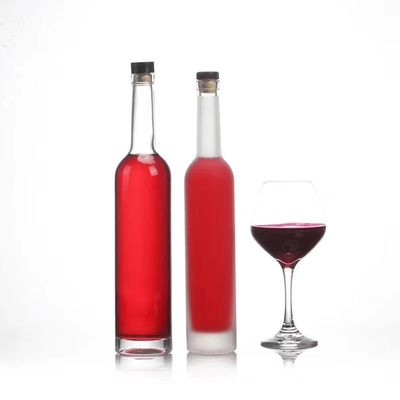 Super Flint Glass 1L Bouteille pour Gin Rum et Whiskey Boisson spiritueuse à l'eau