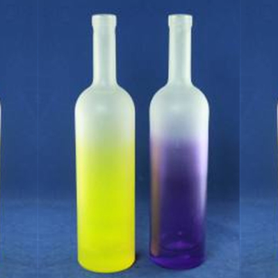 Matériau en verre Super Flint 375 ml PET transparent Pour boissons Bouteille en plastique pour jus