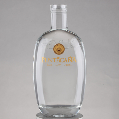 Fabricants de bouteilles en verre de brandy Super Flint avec type d'étanchéité au liège et terme FOB