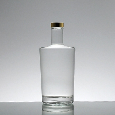 Bouteille en verre de 500 ml personnalisée avec verre à haute teneur en silex