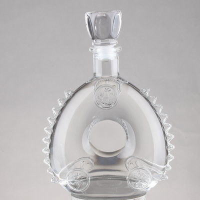 Fabricants de bouteilles en verre de brandy Super Flint avec type d'étanchéité au liège et terme FOB