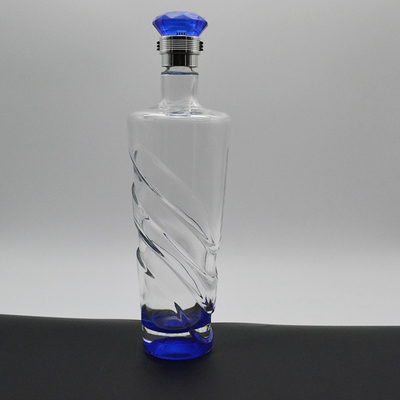 Triangle d' or glacé Brandy Bouteille vide Décal transparent