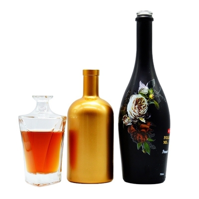 500 ml d'huile d'olive 250 ml 750 ml de bouteilles vides de qualité alimentaire Patron Tequila Liquor Whisky Vodka