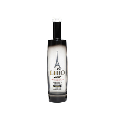 Bouteille de liqueur de brandy de forme personnalisée de verre Super Flint 200 ml vide 750 ml 500 ml
