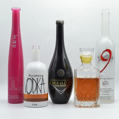 Matériau du collier Bouteille d'huile d'olive vide de 700 ml en verre avec certification et base épaisse
