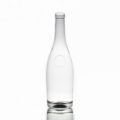 Matériau du collier Bouteille d'huile d'olive vide de 700 ml en verre avec certification et base épaisse